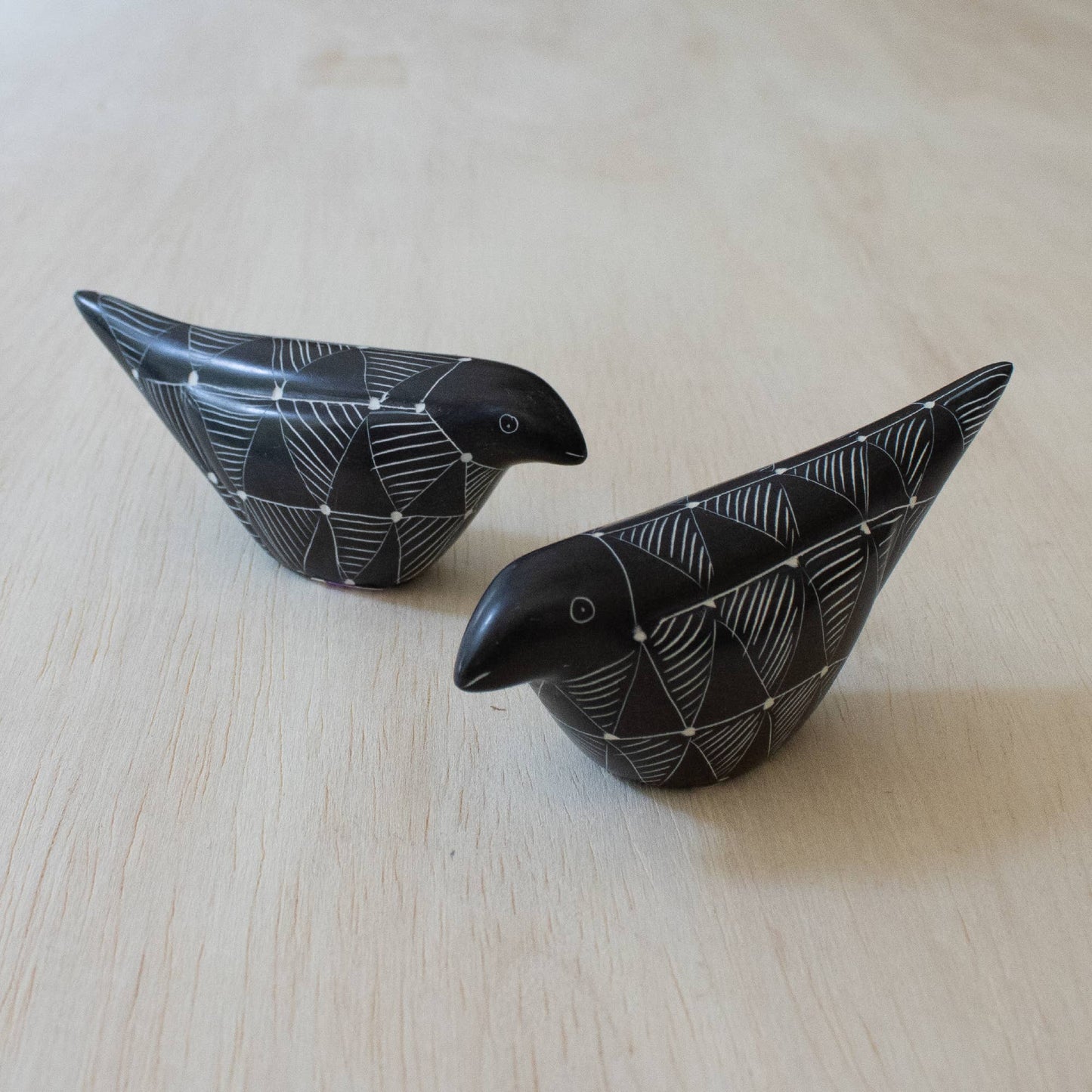 Etched Black Birds