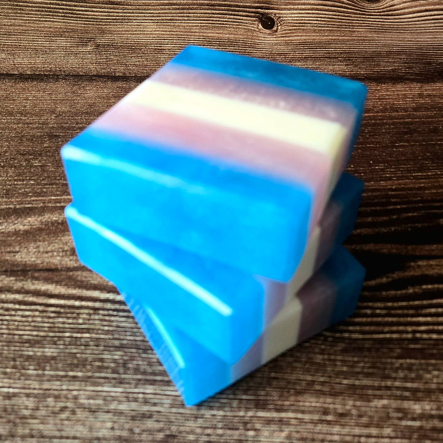 Trans Pride Flag Artisan Soap