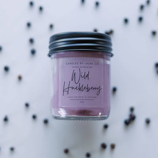 Wild Huckleberry Soy Jar Candle