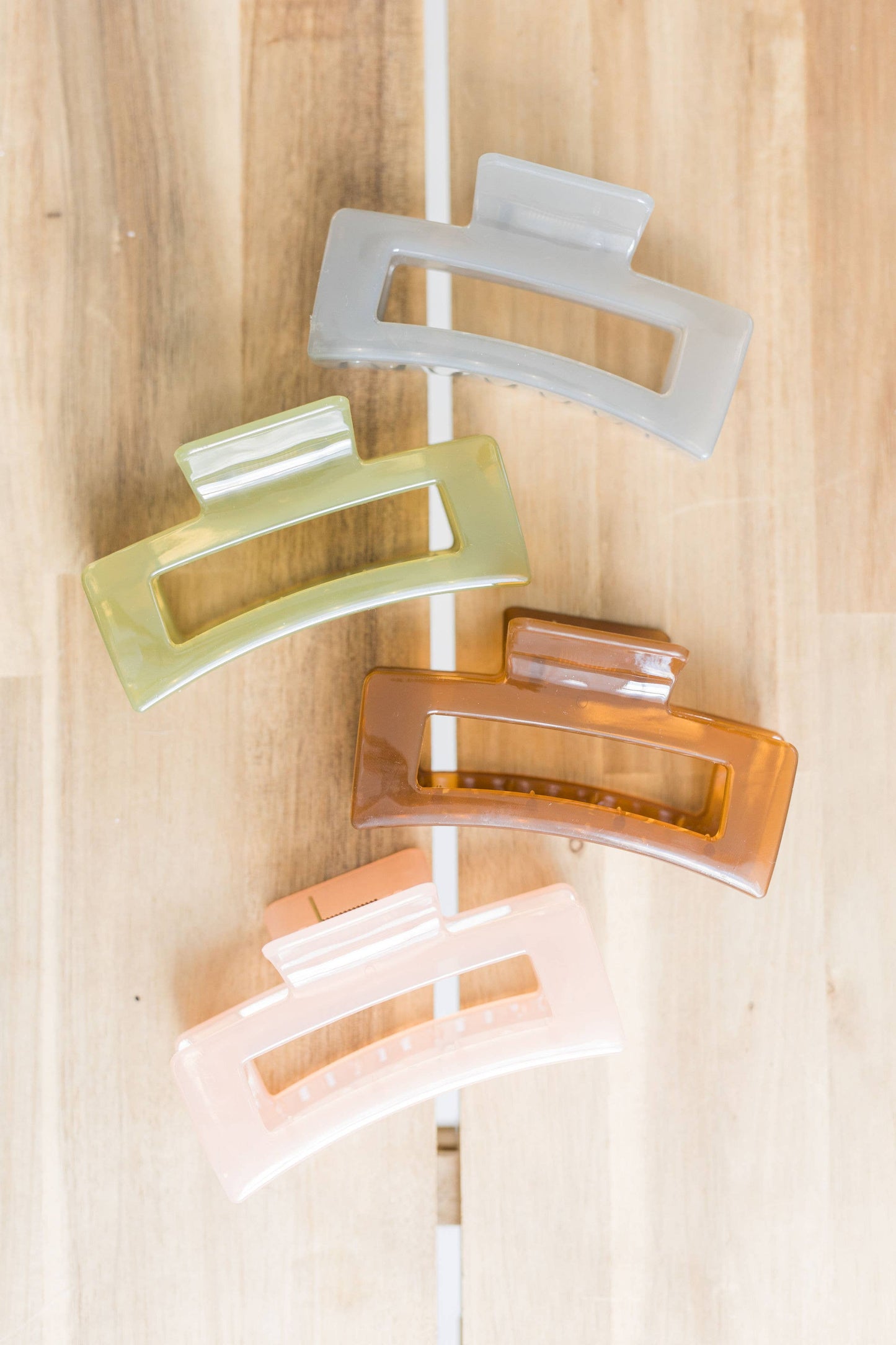 Jumbo Jelly Hair Claw Clip, Translucent Hair Clip, claw clip