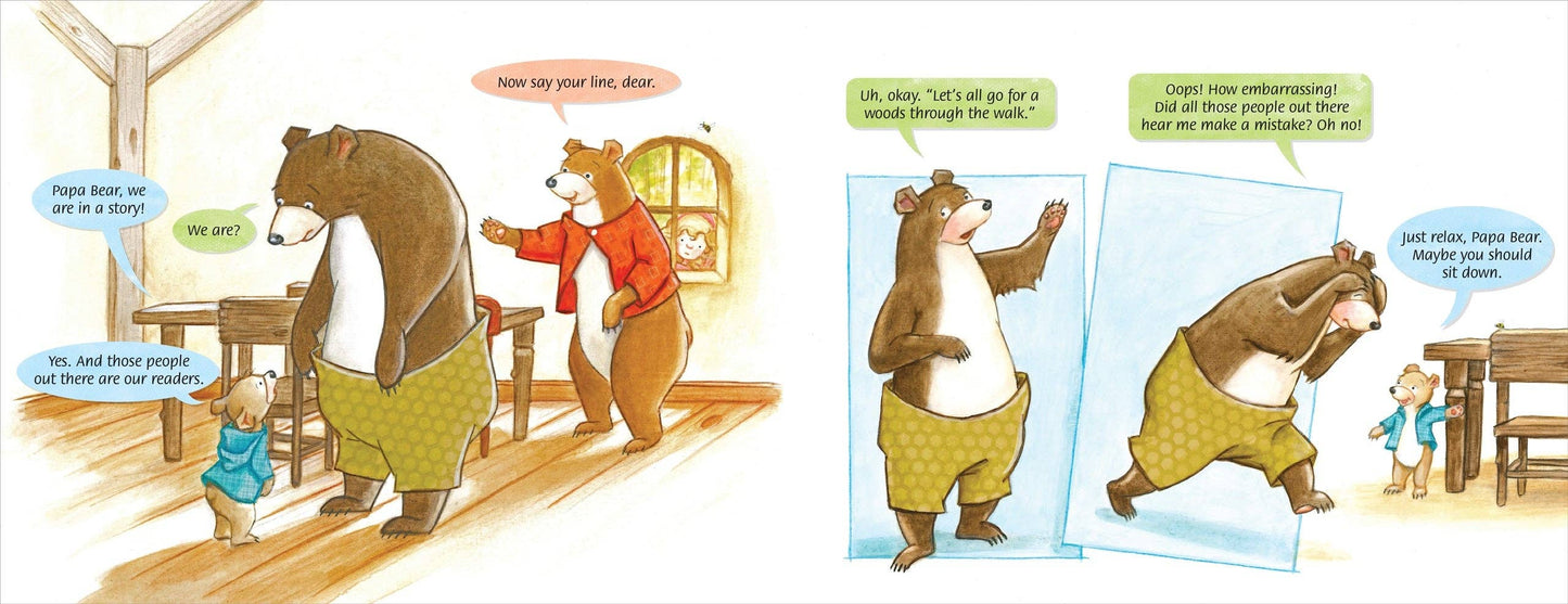 Papa Bear's Page Fright