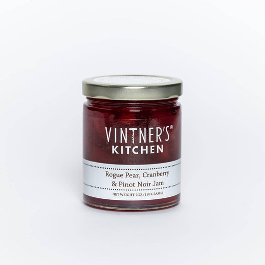 Rogue Pear, Cranberry, and Pinot Noir Jam
