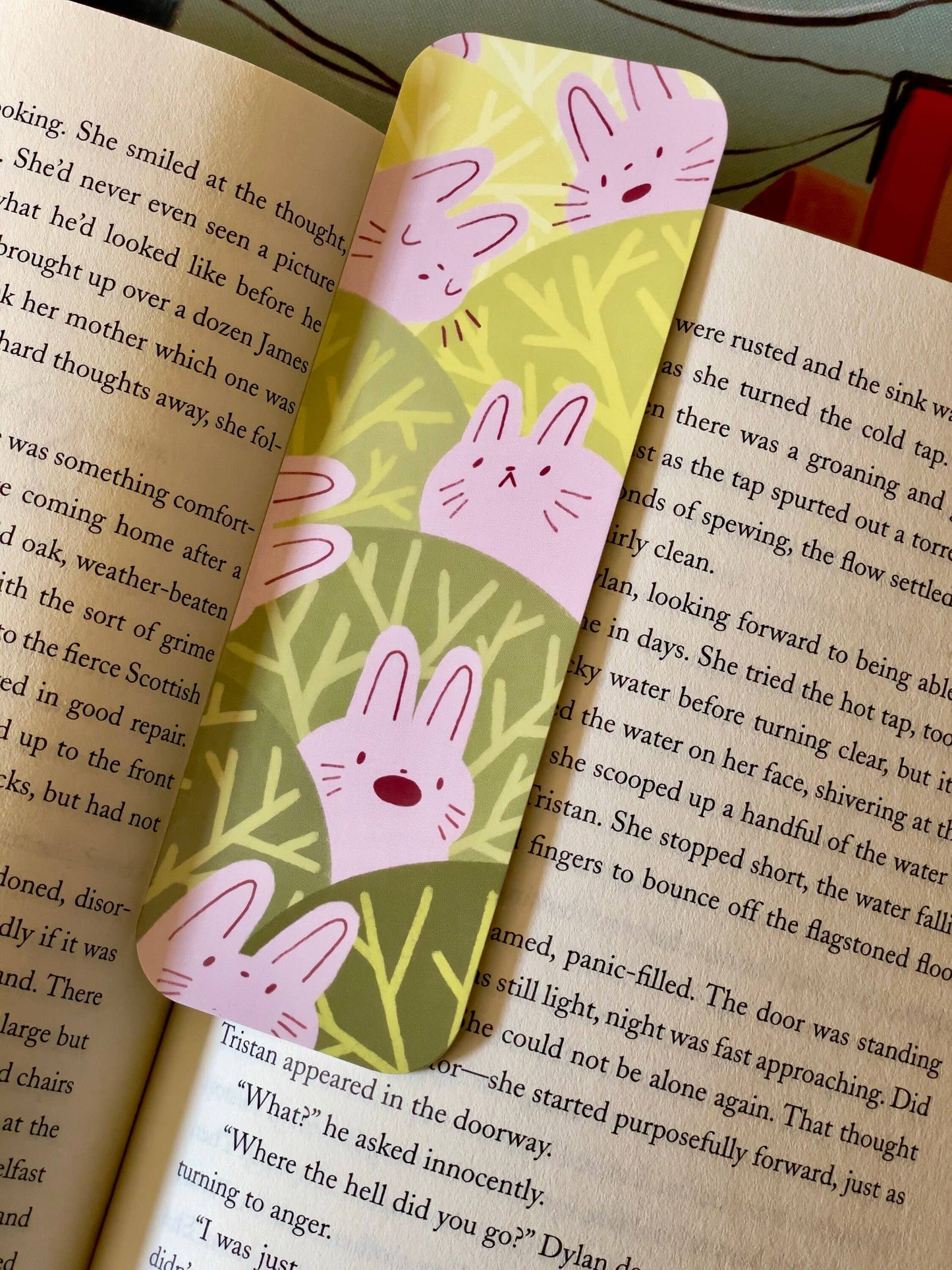 Bunnies Bookmark 2x6