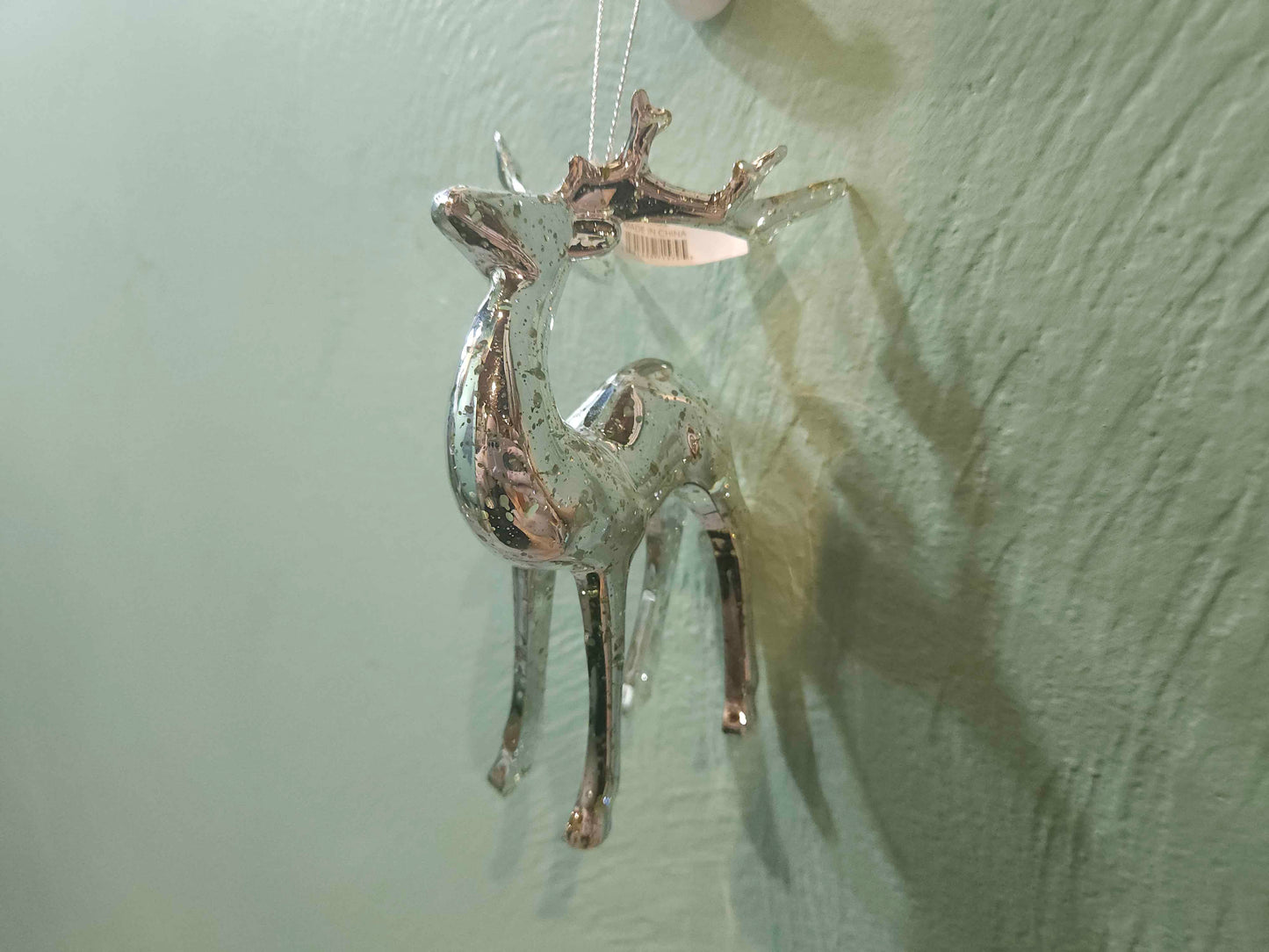 Metallic Stag Ornament