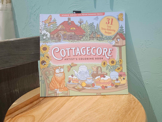 Cottagecore Coloring Book