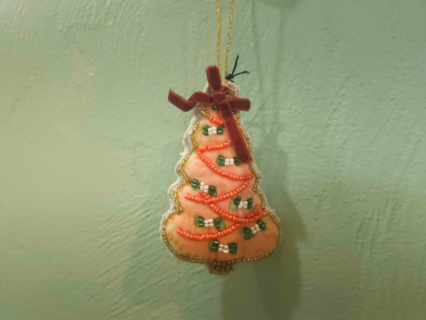 Beaded Tree Ornament