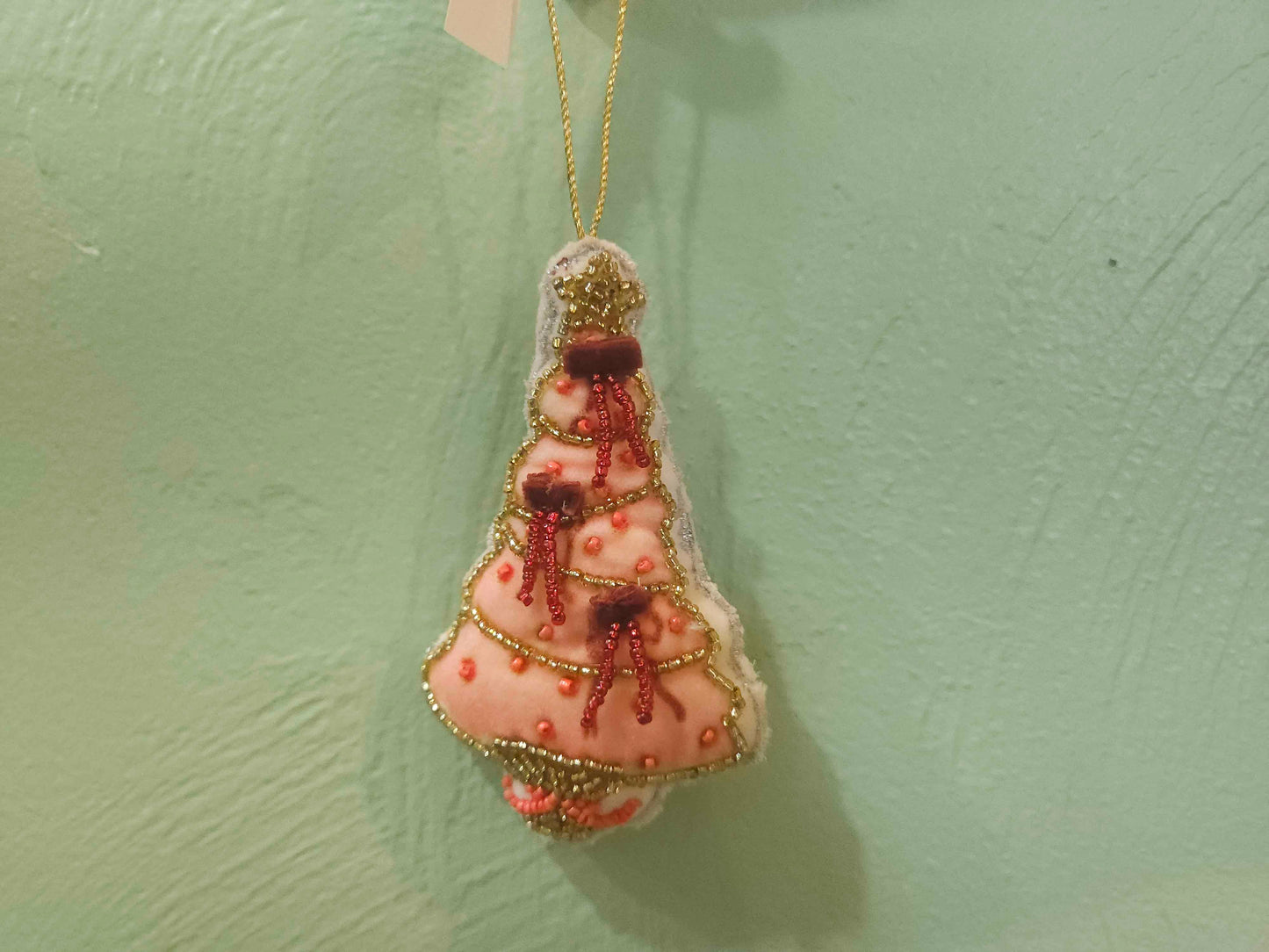 Beaded Tree Ornament