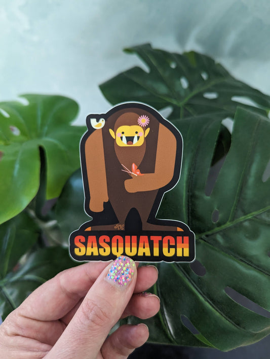 Sasquatch Vinyl Sticker