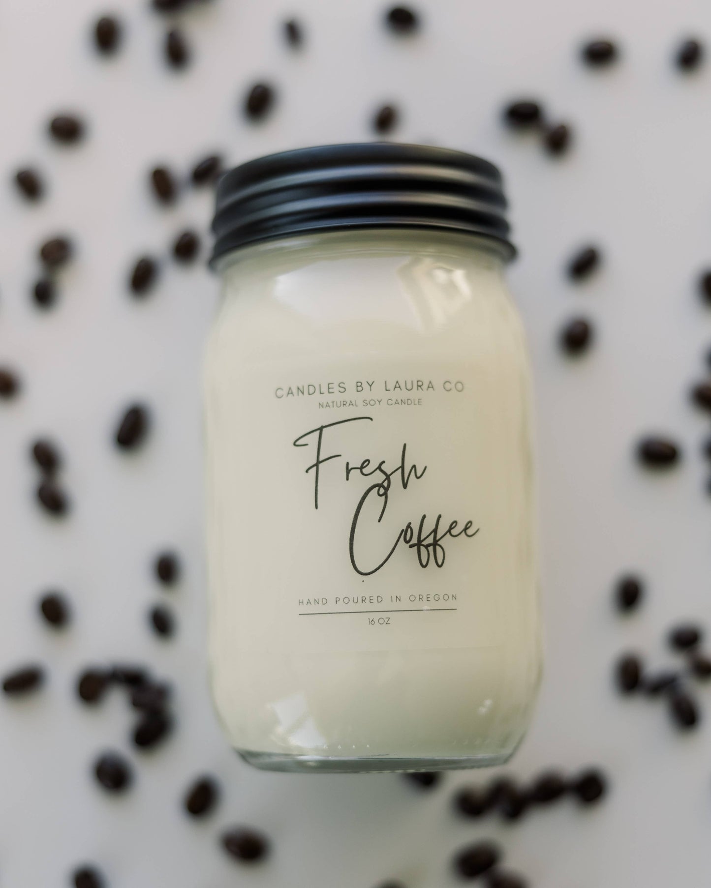 Fresh Coffee Soy Jar Candle