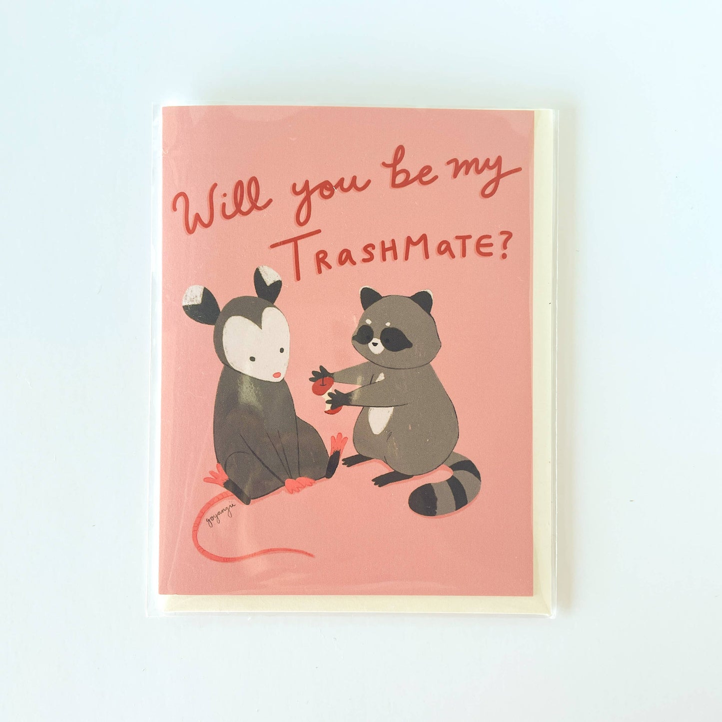 Trashmates Valentines / Anniversary A2 Greeting Card