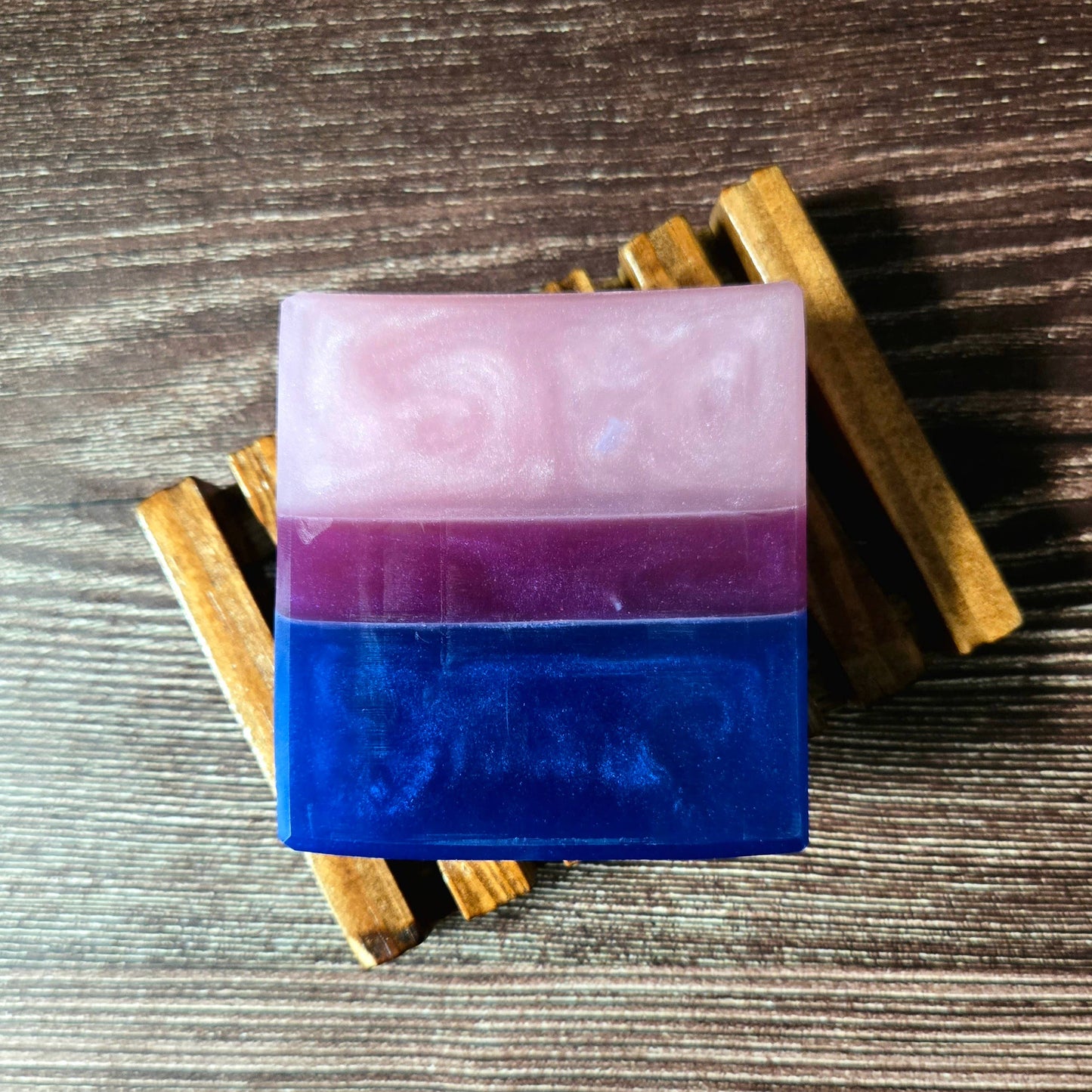 Bisexual Pride Flag Artisan Soap