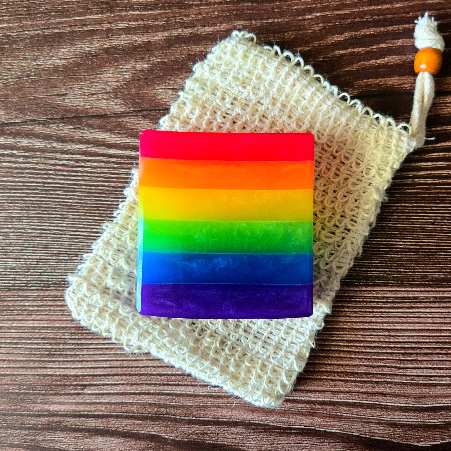 Rainbow Pride Flag Artisan Soap