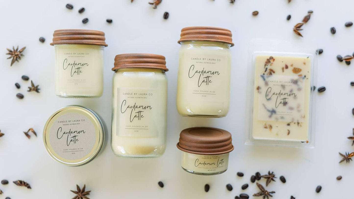 Cardamom Latte 6 oz Soy Wax Melt