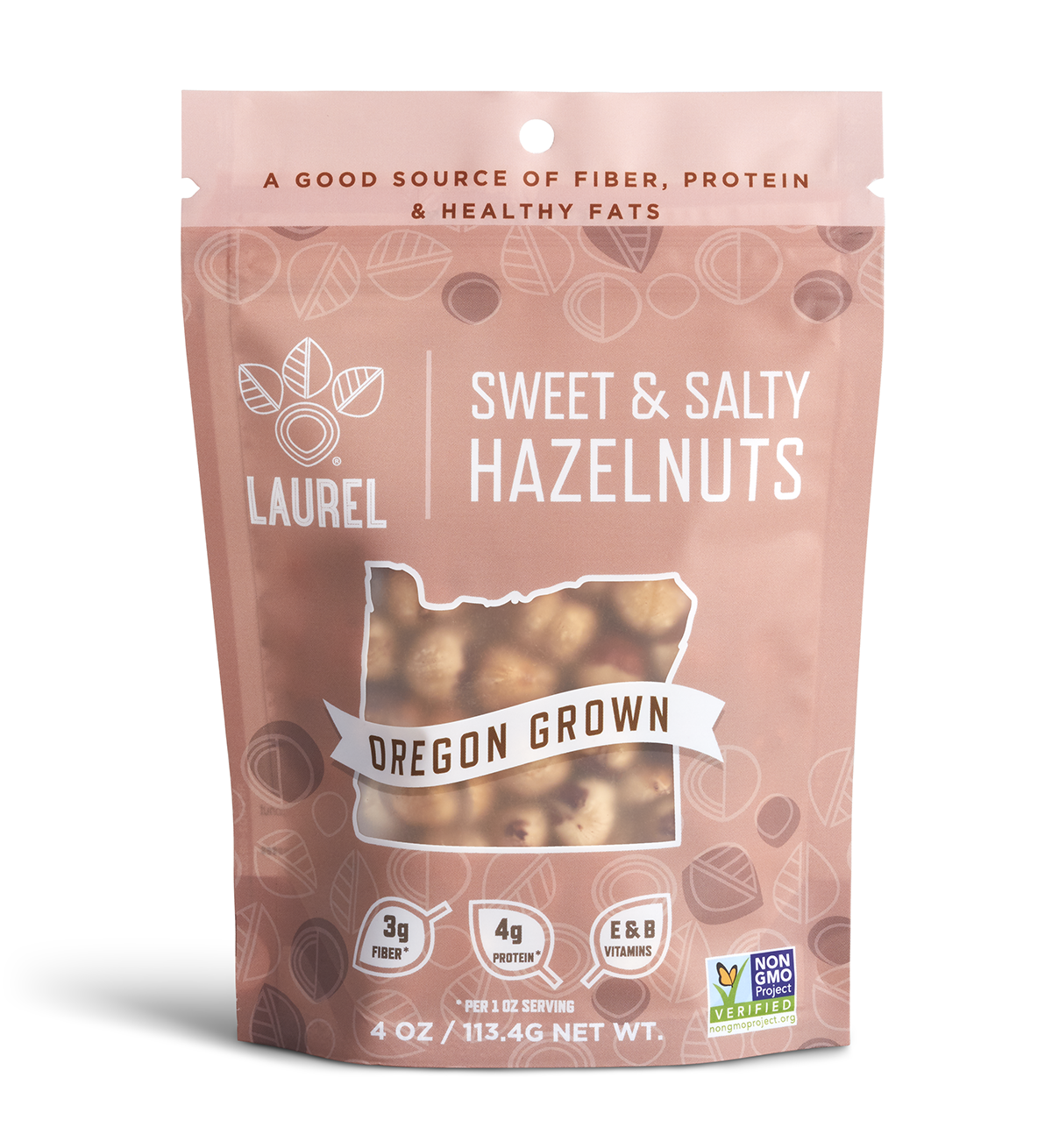 Hazelnut Kernels, Sweet & Salty, 4 oz