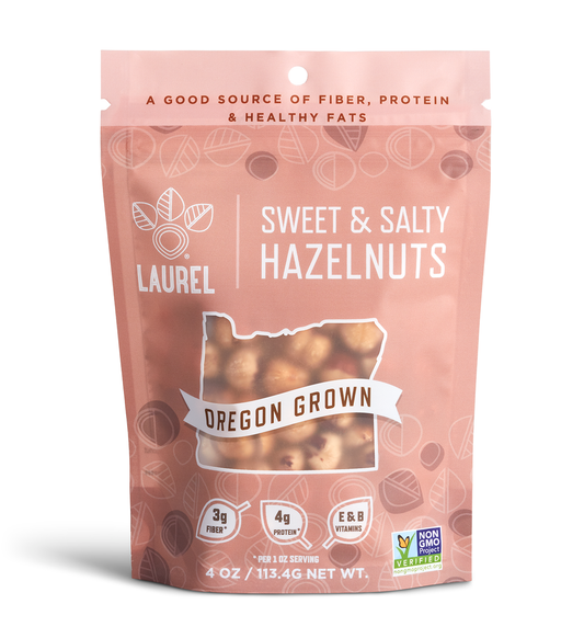 Hazelnut Kernels, Sweet & Salty, 4 oz