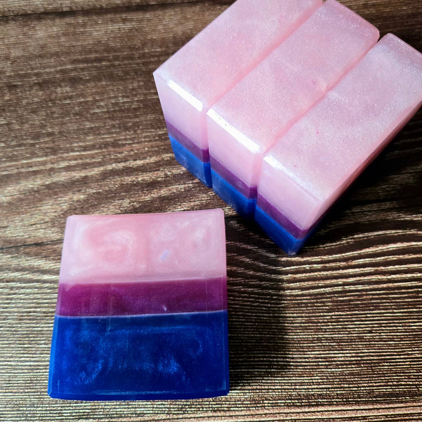 Bisexual Pride Flag Artisan Soap