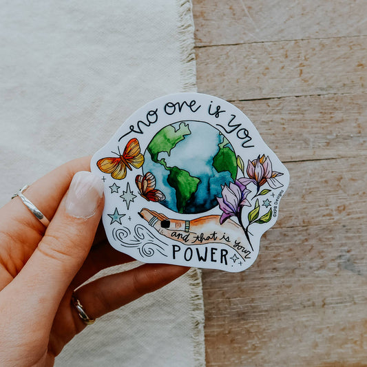 Super Power Vinyl Sticker