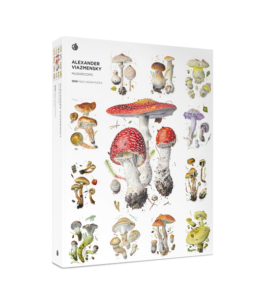 Mushrooms 1000-Piece Jigsaw Puzzle
