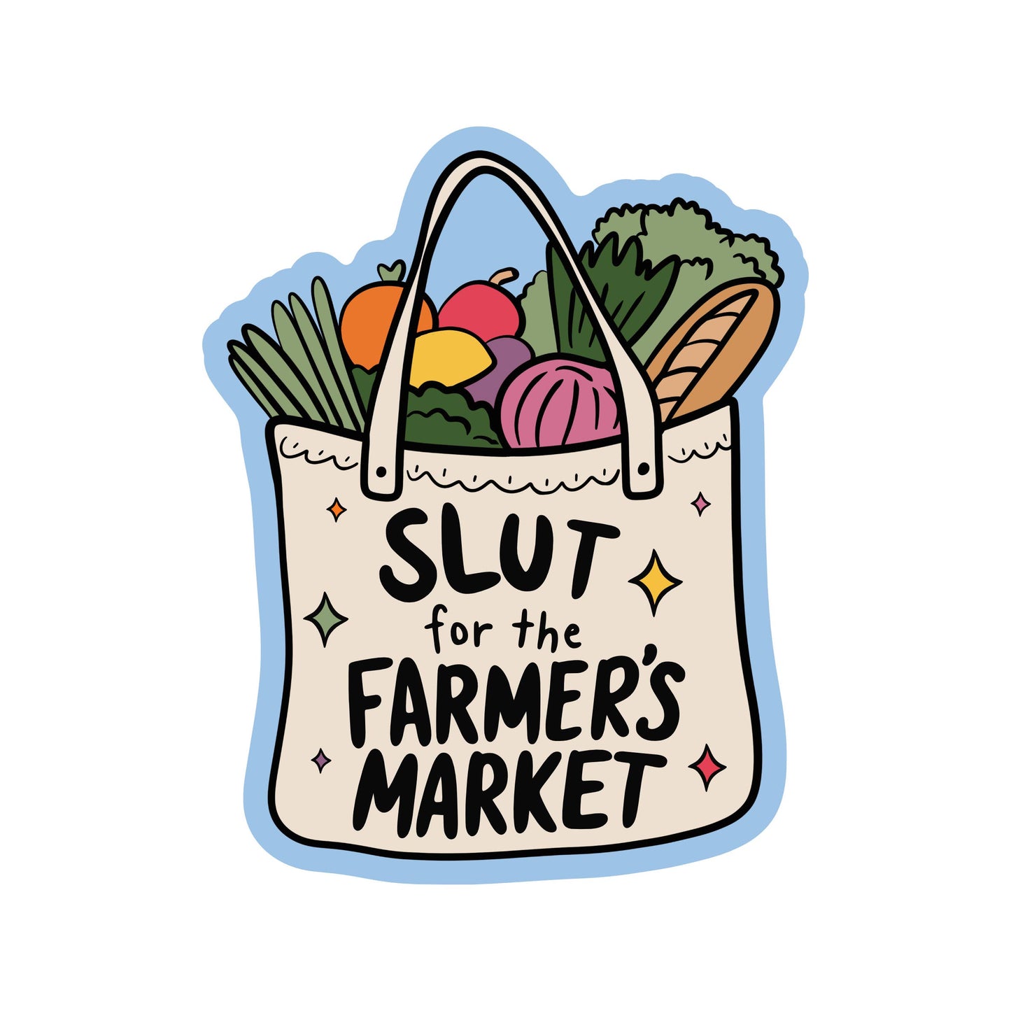 Farmer’s Market Sticker