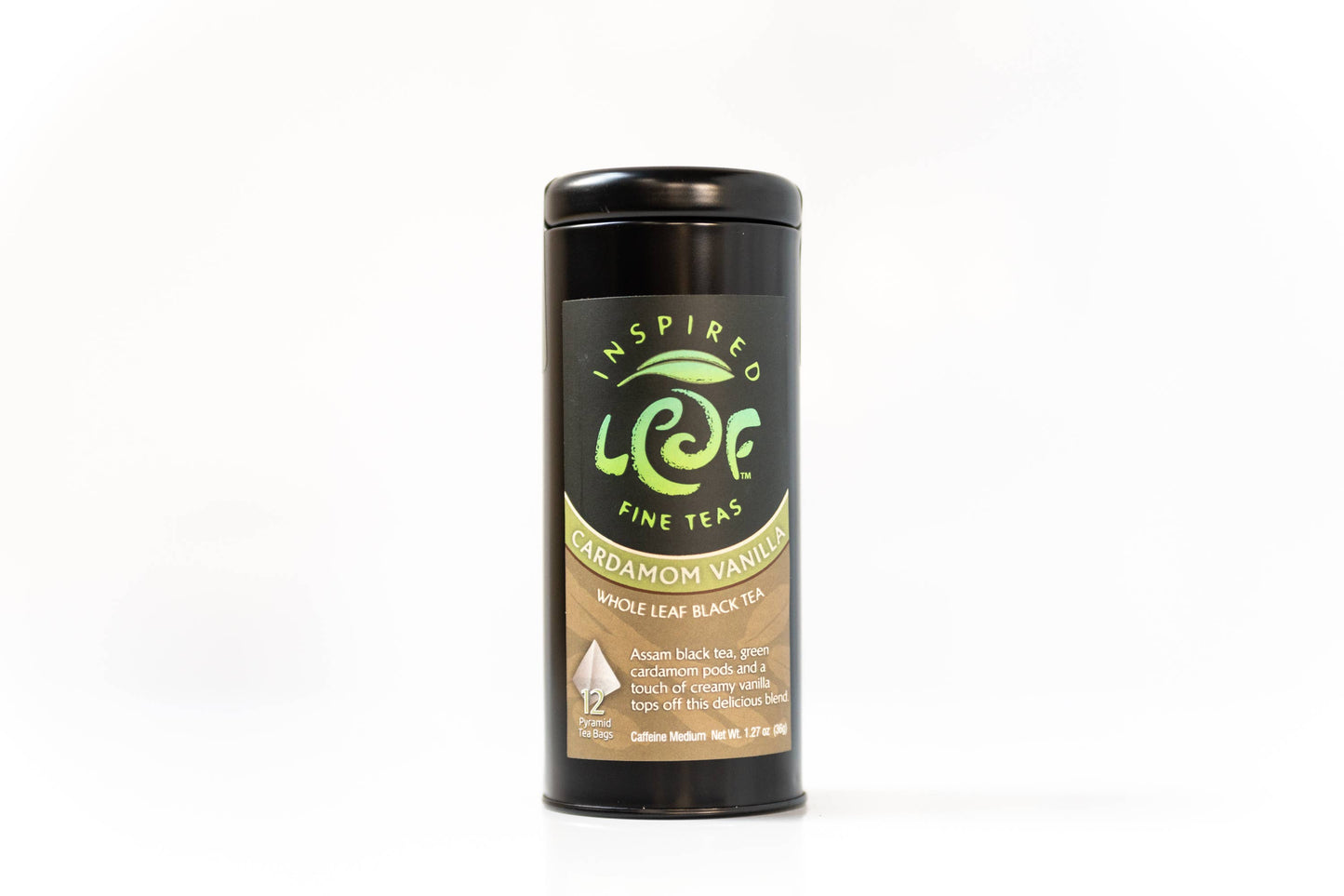 Cardamom Vanilla Tea Pyramid Tin