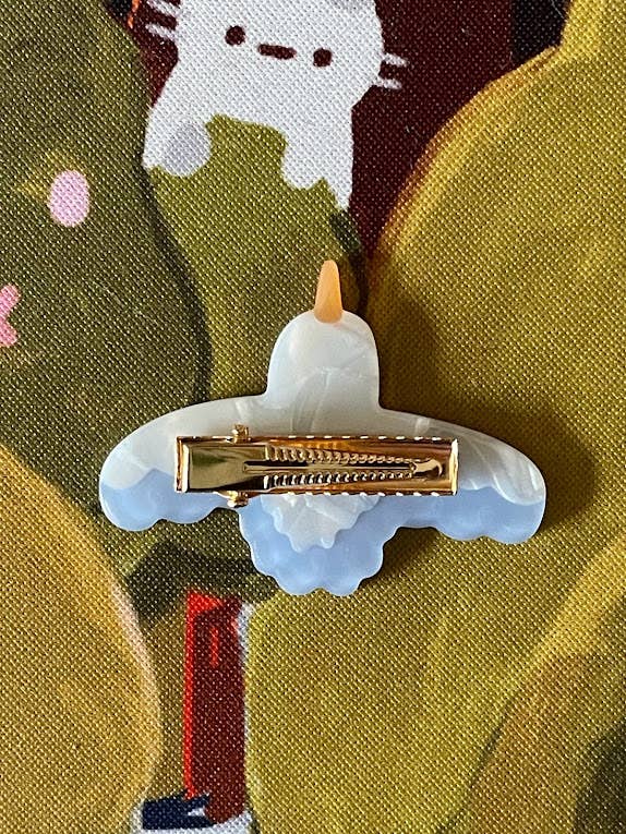 Two Seagull Hair Clip Barrettes