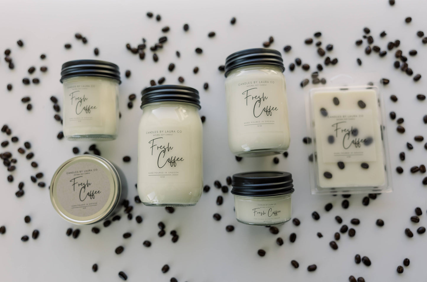 Fresh Coffee Soy Jar Candle