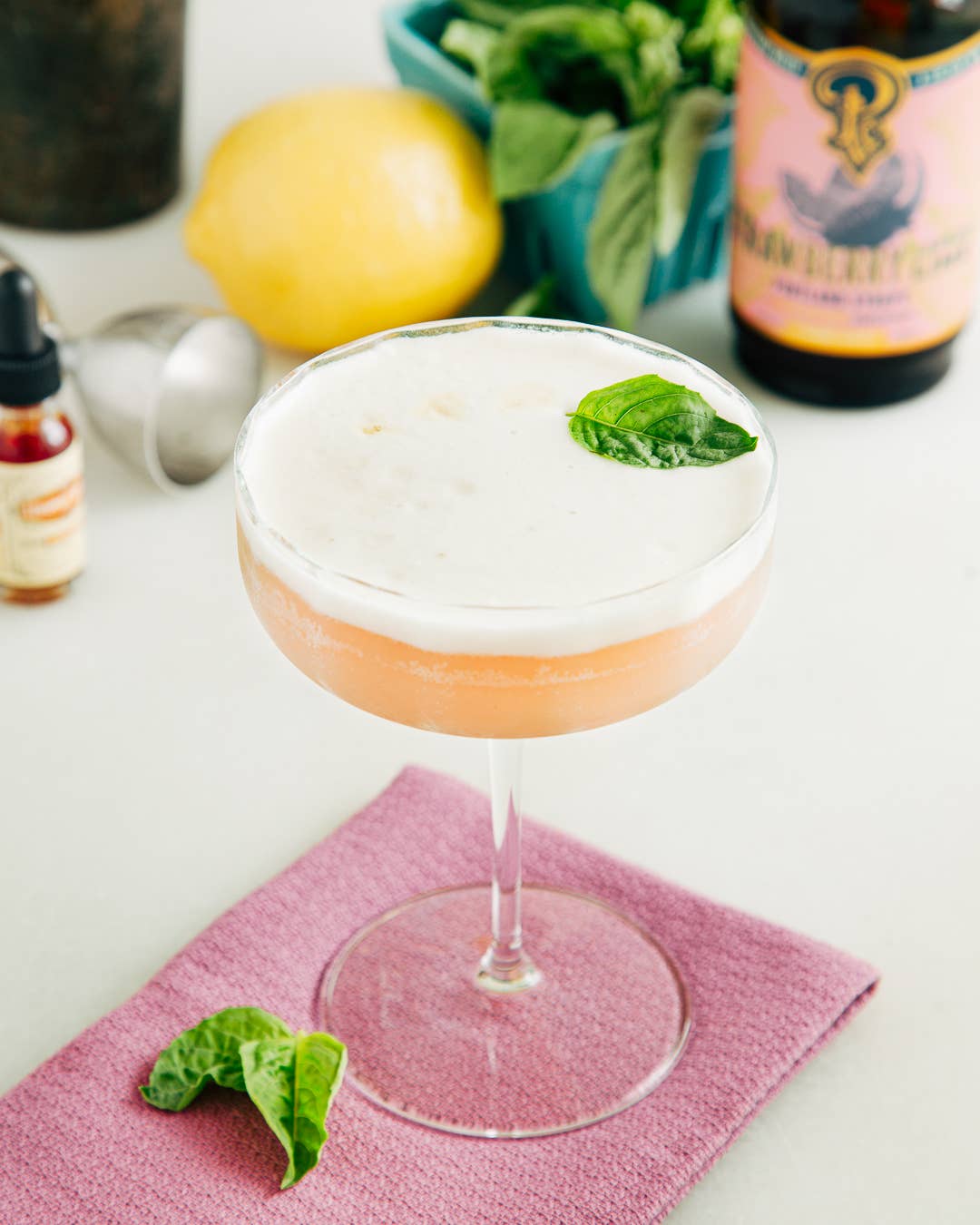 Strawberry Lemon Lime Syrup 3.4oz - cocktail / mocktail mix