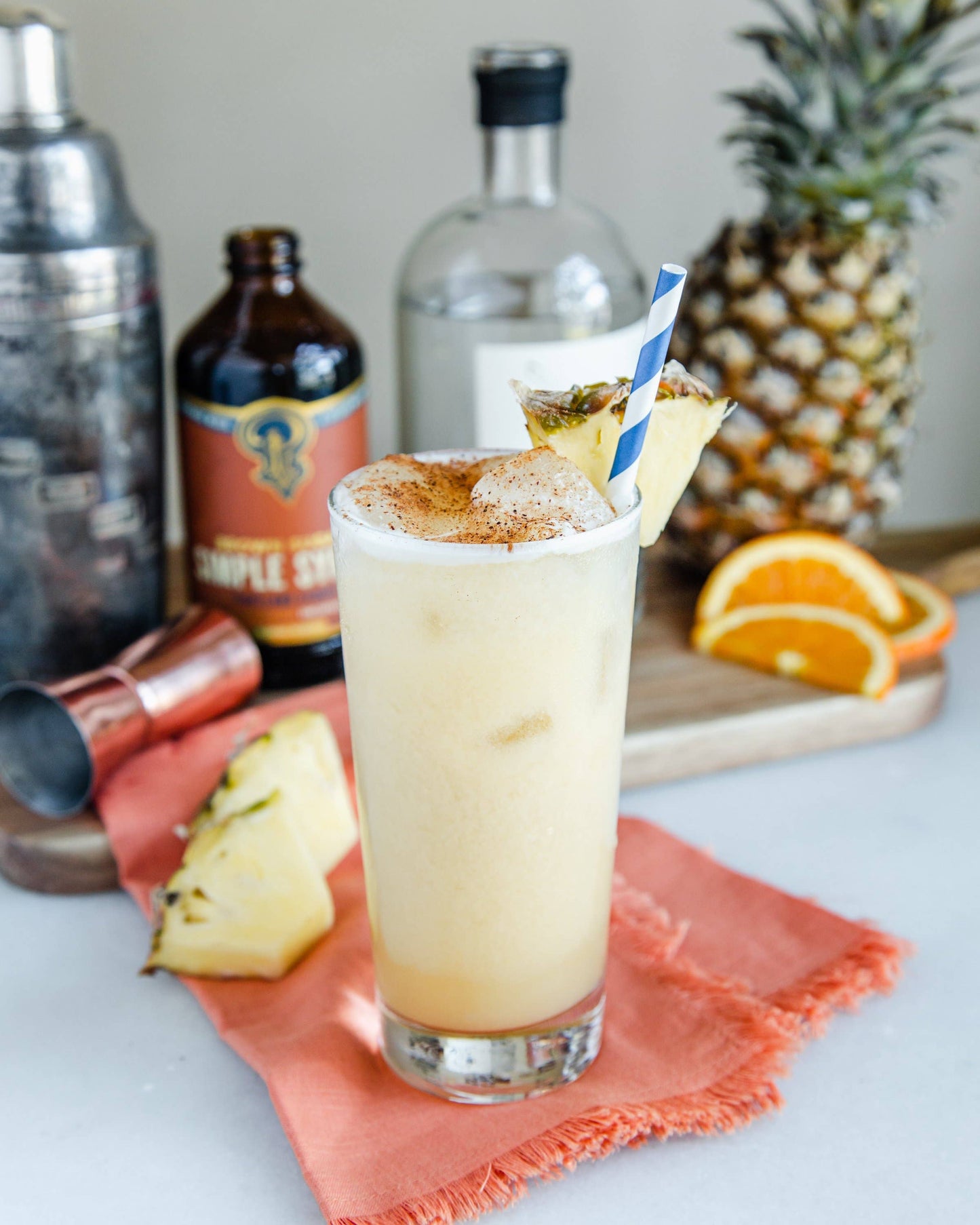 Brown Sugar Simple Syrup 3.4 oz - cocktail / mocktail mixer