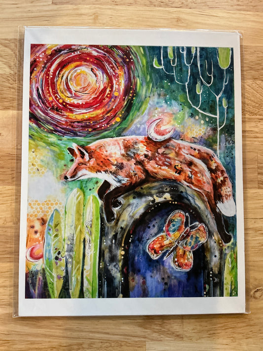 Sky Earth and Life Between - Art Print