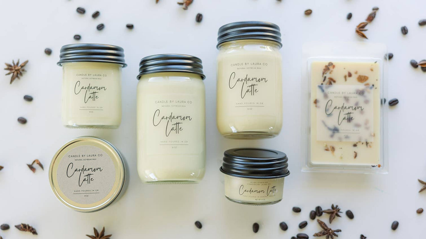 Cardamom Latte 6 oz Soy Wax Melt