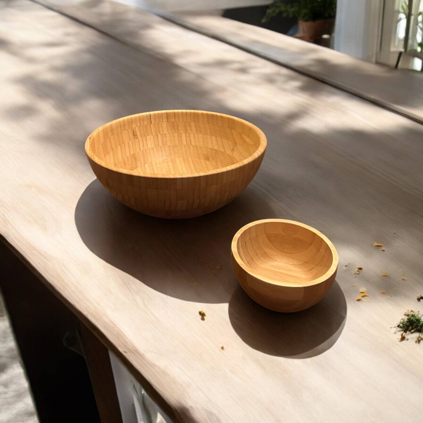 Bamboo Snack Bowl