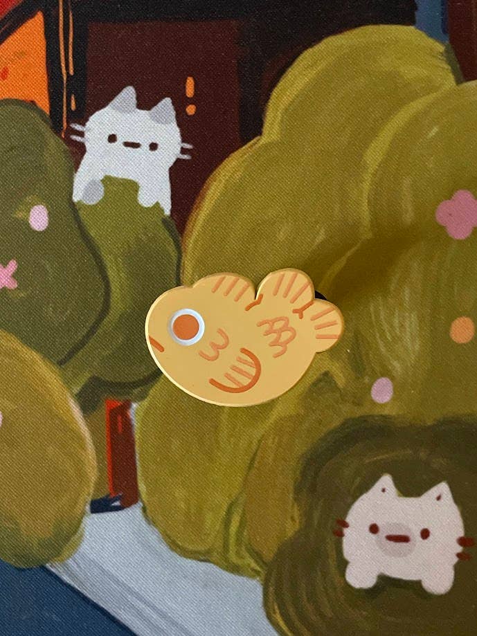 Taiyaki Enamel Pin