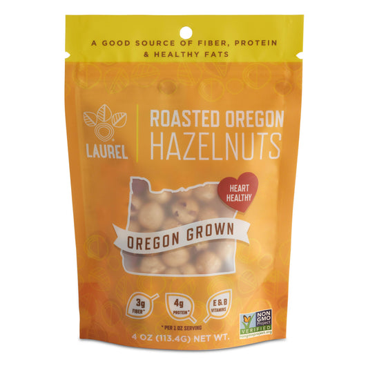 Hazelnut Kernels, Dry Roasted, 4 oz