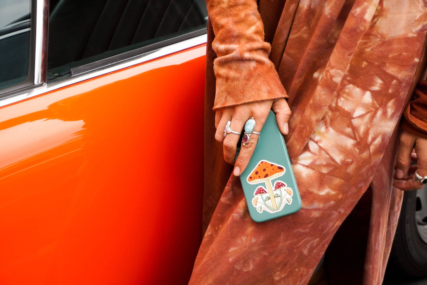 Mushroom Cluster Sticker