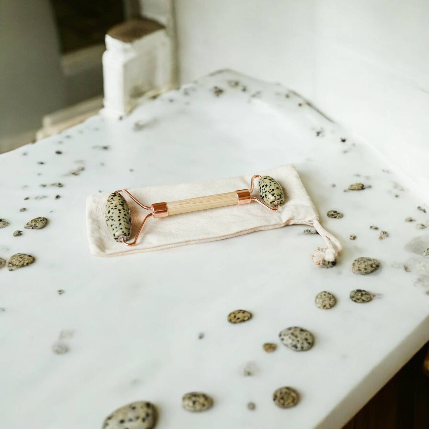 Bamboo Facial Massage Roller