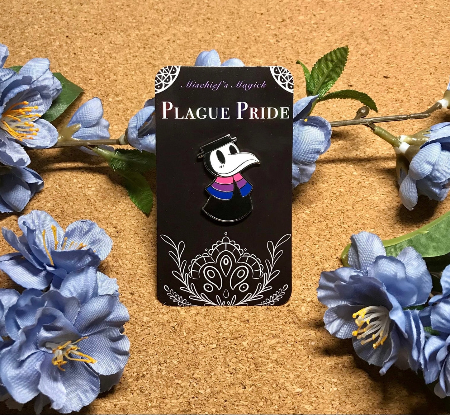 Plague Doctor Pride Pin