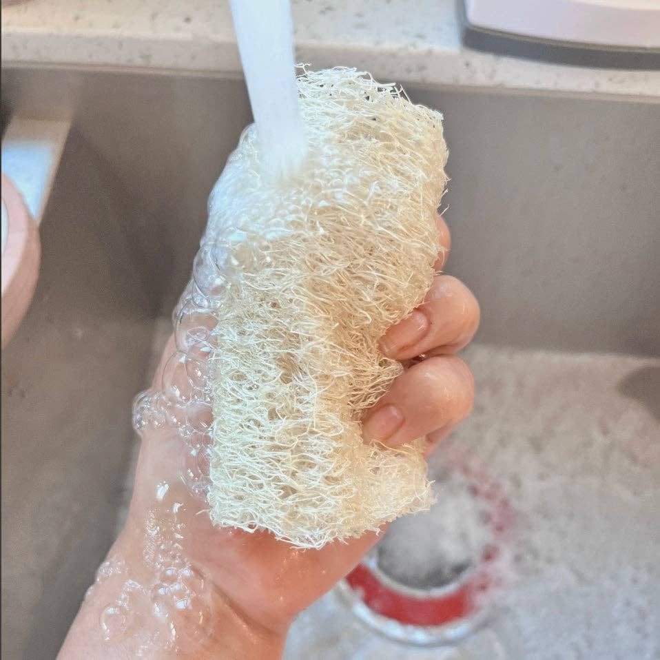 5 Piece Loofah Sponge Bundle