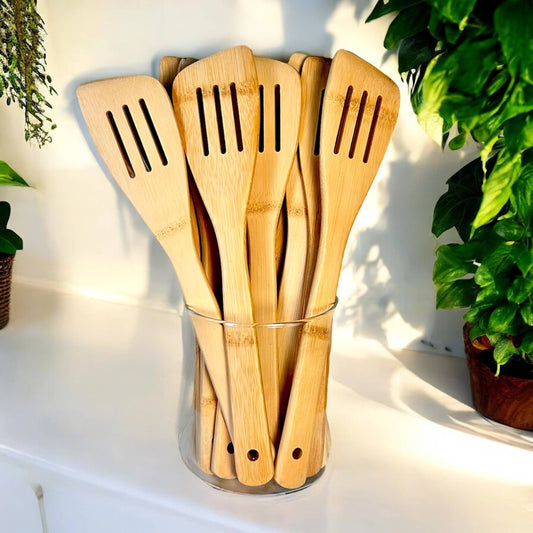 Bamboo Slotted Spatula