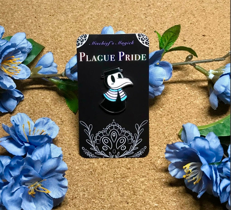 Plague Doctor Pride Pin