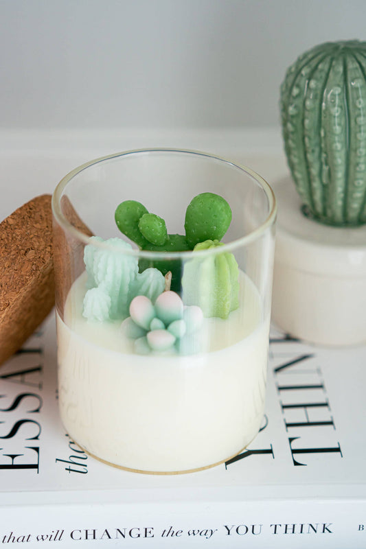 Prickly Pear Cactus Soy Candle