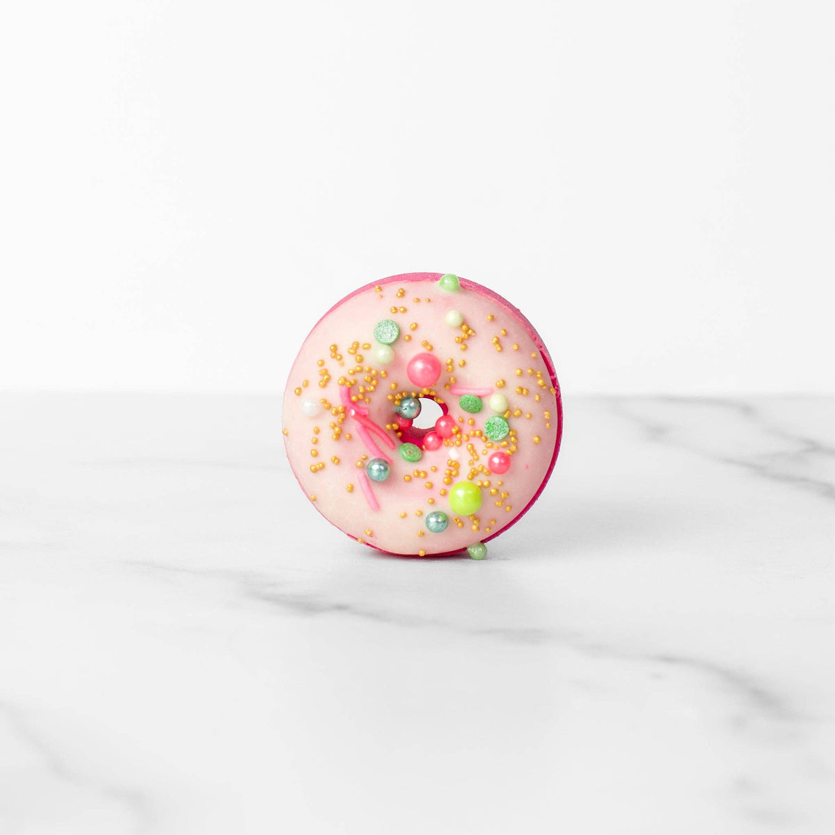 Cranberry Prosecco Donut Bath Bomb