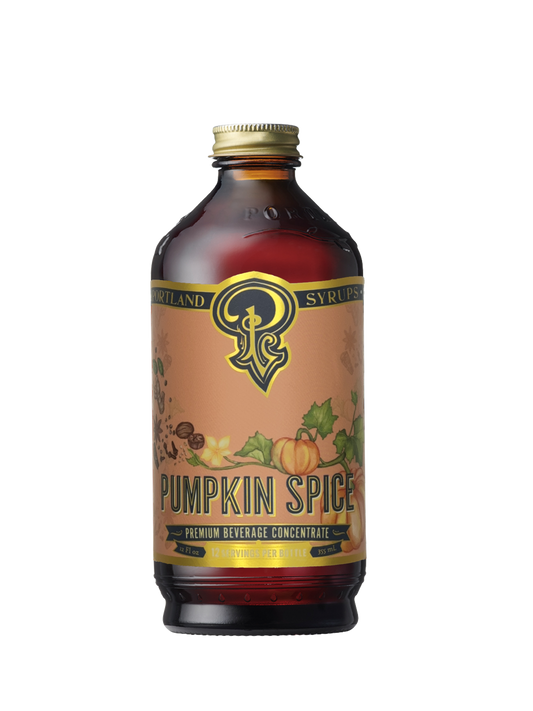 Pumpkin Spice Syrup 12 oz - coffee, tea, cocktail mixer