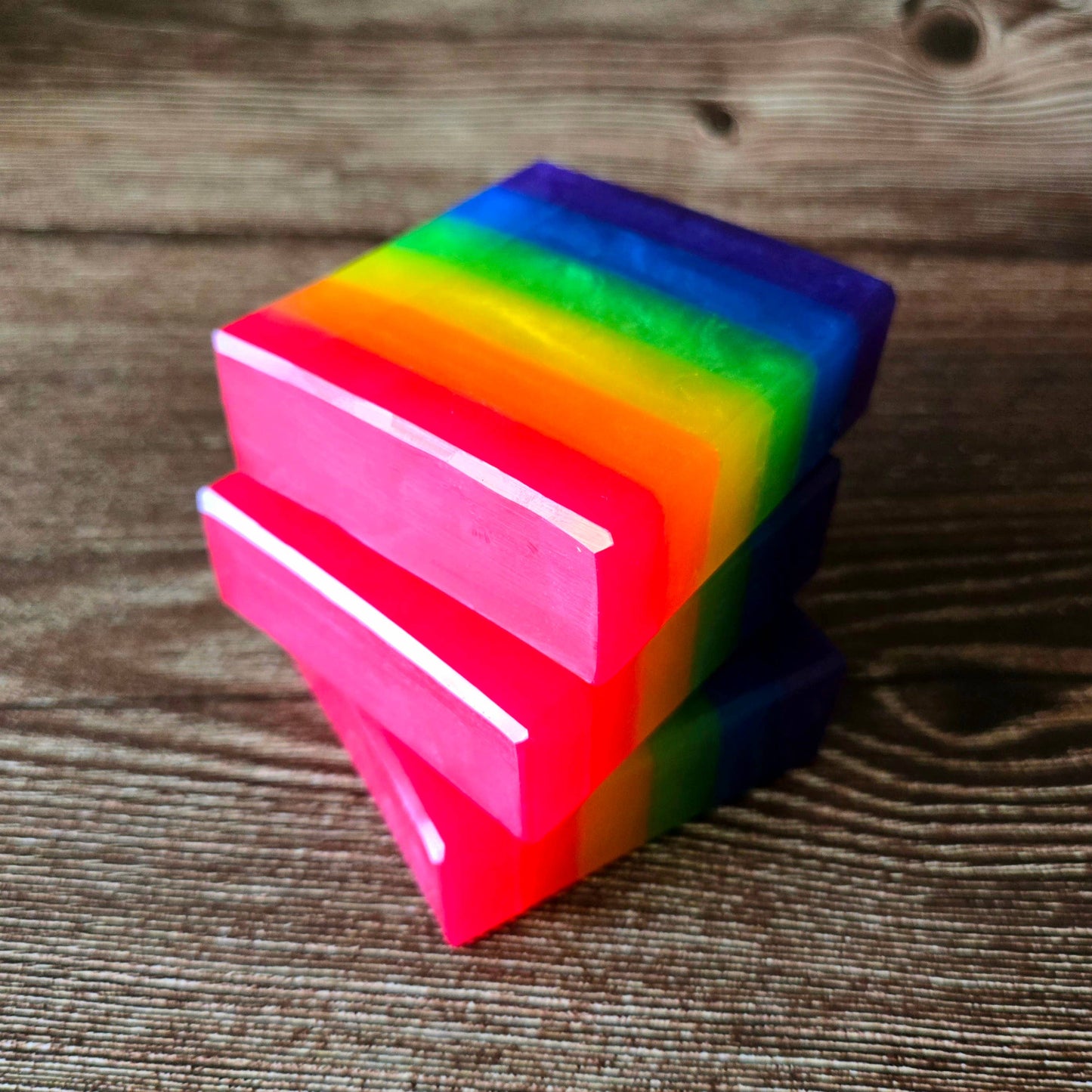 Rainbow Pride Flag Artisan Soap