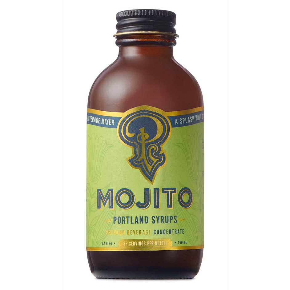 Mojito Syrup 3.4oz - cocktail / mocktail beverage mixer
