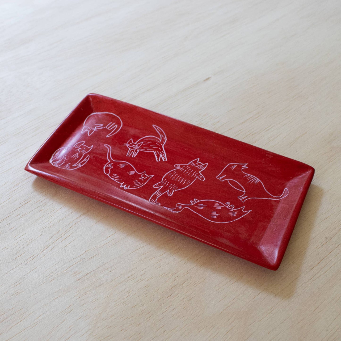 Rectangle Cat Dish