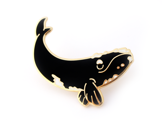 Right Whale Pin
