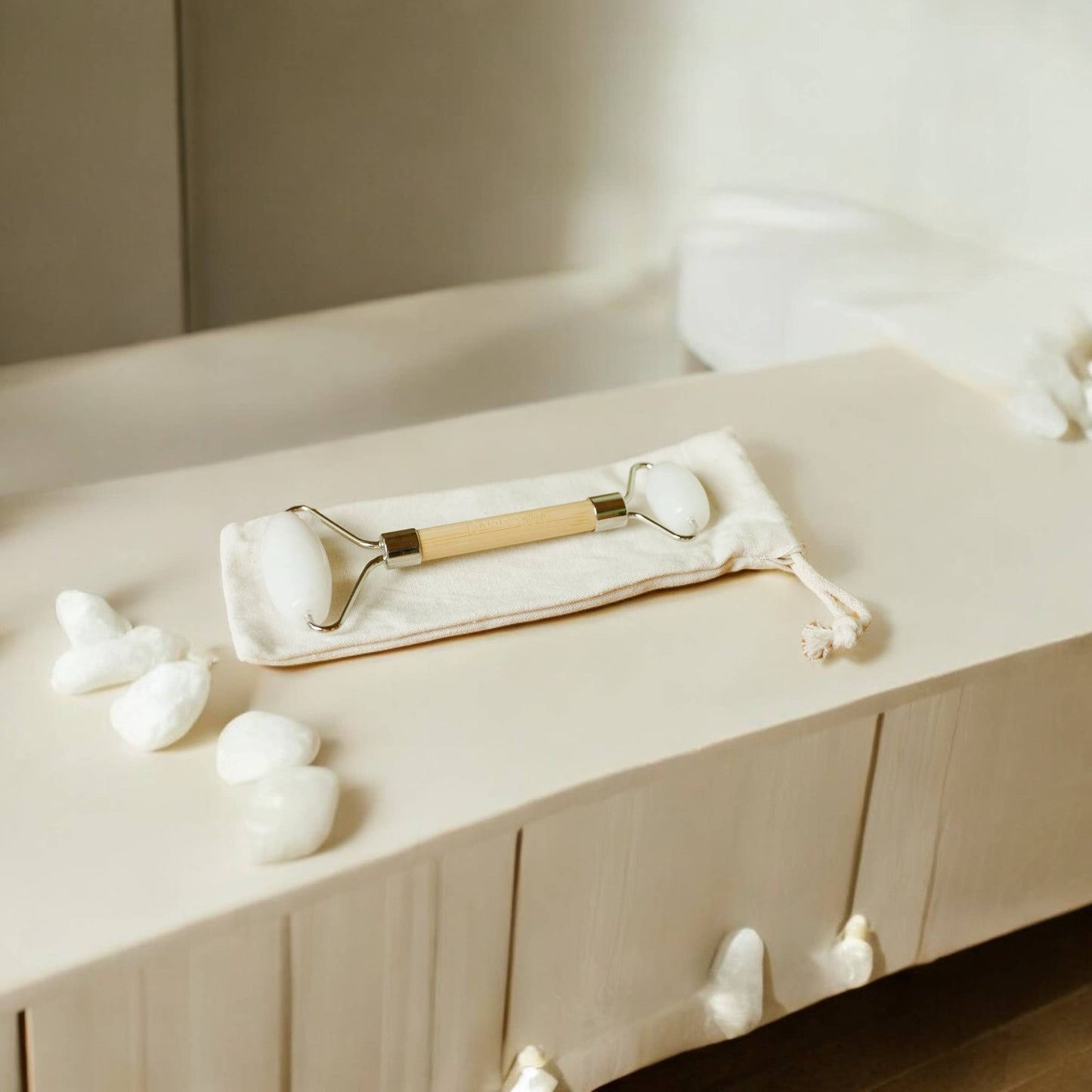 Bamboo Facial Massage Roller
