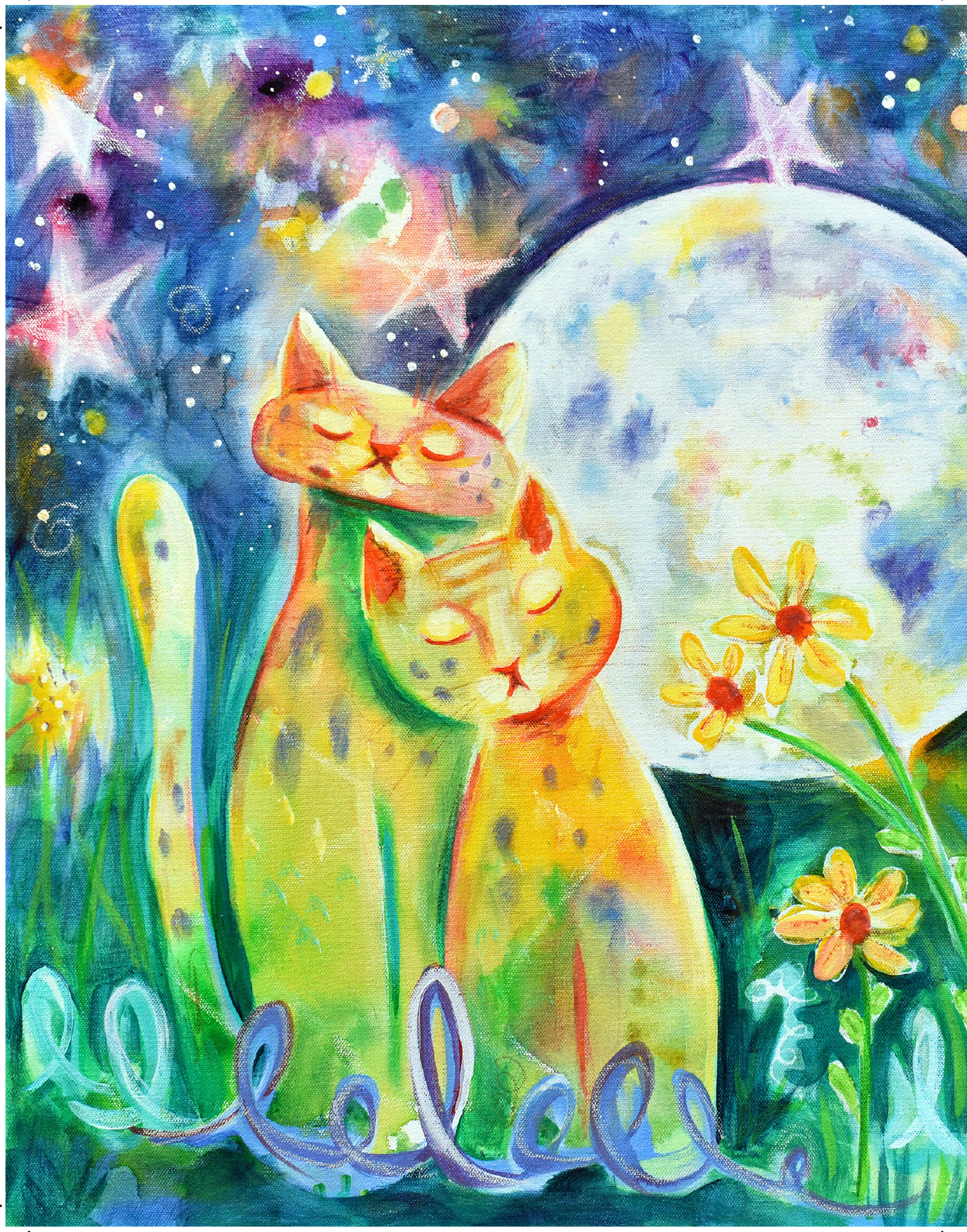 “Summer Love", Blank Card