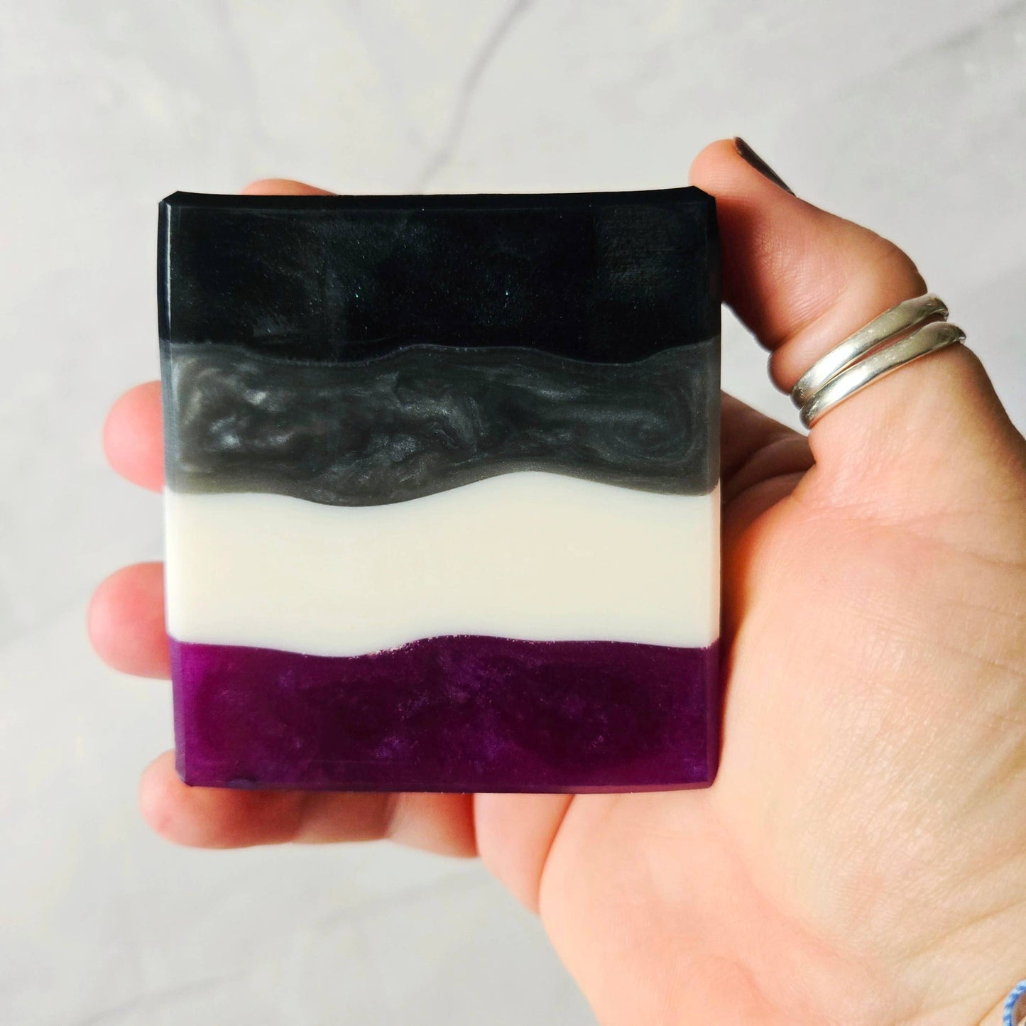 Ace Pride Flag Artisan Soap