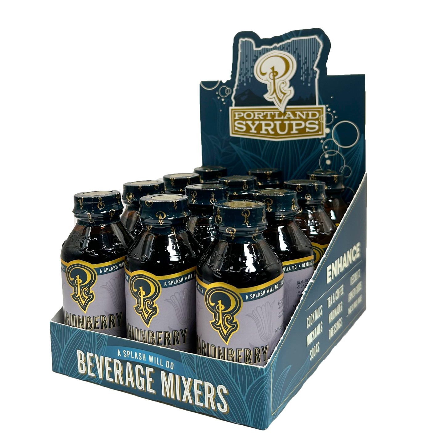 Marionberry Syrup 3.4oz - cocktail / mocktail beverage mixer